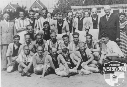 Onbekend - Twee elftallen van oud-voetballers