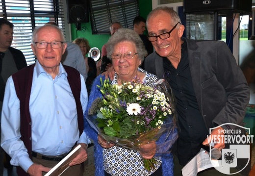 2019 - jubileum 75 jaar lid Jan Peperkamp 